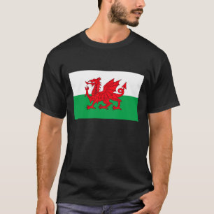 T-shirt de DRAPEAU du PAYS DE GALLES