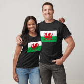T-shirt de DRAPEAU du PAYS DE GALLES (Unisexe)