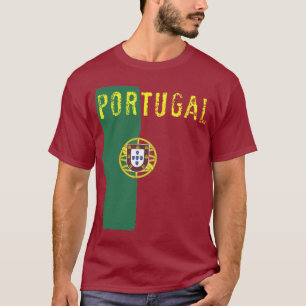 T-shirt de drapeau du Portugal