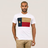 T-shirt de drapeau du Texas (Devant entier)