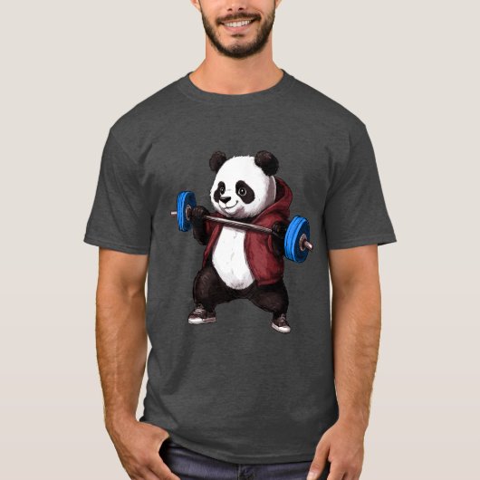 T-Shirt de Dresseur de Panda (Devant)