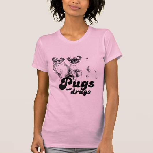 T-shirt de DROGUES de CARLINS PAS (Devant)