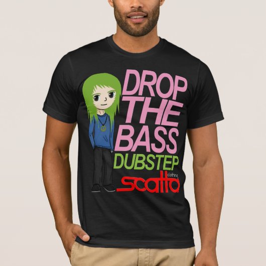 T-shirt de DropTheBass Dubstep (l'édition du (Devant)