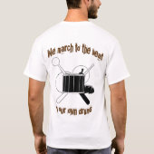 T-shirt de Drumline de lycée de Padoue (Dos)