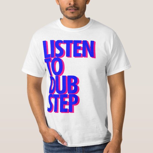 T-shirt de Dubstep (Devant)