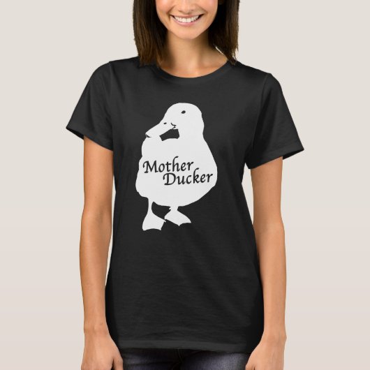 T-shirt de Ducker de mère (Devant)