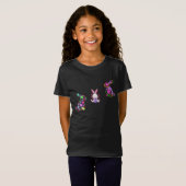 T-SHIRT DE EASTER BUNNY POUR LES FILLES (Devant entier)