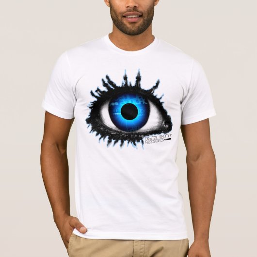 T-shirt de explosion d'oeil d'insomnie de Digitals (Devant)