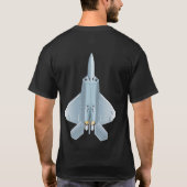 T-shirt de F-22 Raptor (Dos)