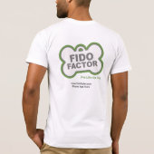 T-shirt de facteur de Fido (Dos)