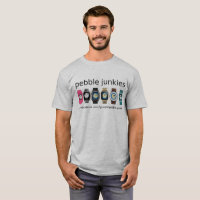 T-shirt de famille de drogués de caillou