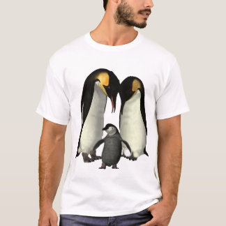 T-shirt de famille de pingouin