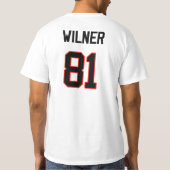 T-SHIRT DE FAN DE WILNER DE BEN (Dos)