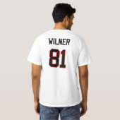 T-SHIRT DE FAN DE WILNER DE BEN (Dos entier)