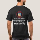 T-shirt de fanatique du BBQ des hommes (Dos)