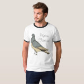 T-shirt de Fancier de pigeon (Devant entier)