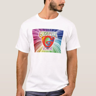 T-shirt de fantaisie de logo de "Jr. de Godspell"