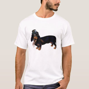 T-shirt de fantaisie de teckel