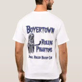 T-shirt de fantômes de roulement de Boyertown (Dos)