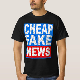 T-shirt de fausses nouvelles pas chères - Teap for