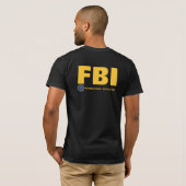 T-shirt de FBl (Dos entier)