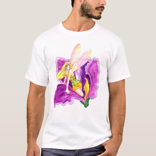 T-shirt de fée d'orchidée (Devant)