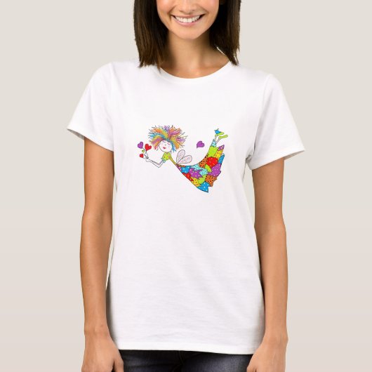 T-shirt de fée lunaire (Devant)