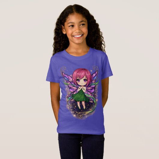 T-shirt de fée mignon   (Devant entier)