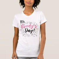 T-Shirt de félicitations de fête personnalisé