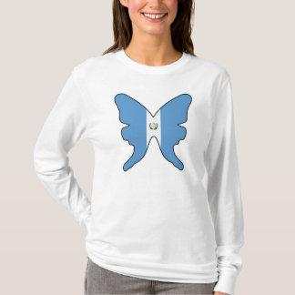 T-shirt de femmes de papillon du Guatemala