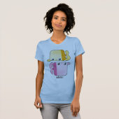T-shirt de femmes de Poissons (Devant entier)