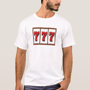 T-shirt de fente du triple 777