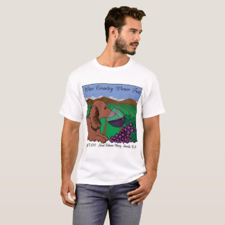 T-shirt de Fest de saucisse de pays de vin 2018