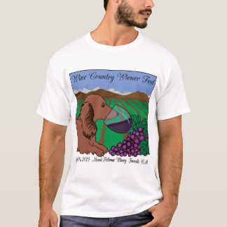 T-shirt de Fest de saucisse de pays de vin 2019
