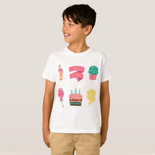T-shirt de fête d'anniversaire