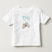 T-shirt de fête d'anniversaire pour un vélo de ter (Devant)