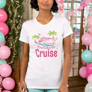 T-Shirt de fête de jeune fille rose et élégant