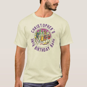 T-shirt de fête pour les 30 ans