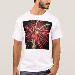 T-shirt de feu d'artifice
