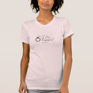 T-shirt de fiançailles