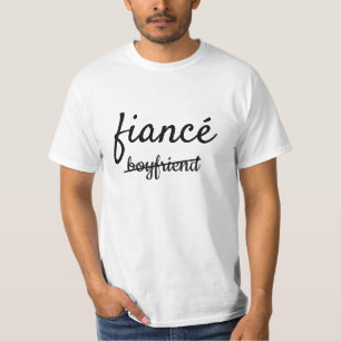 T-shirt de fiancé