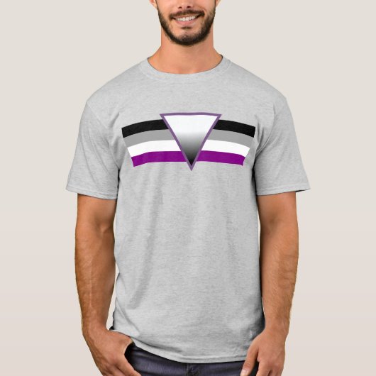 T-Shirt de Fierté Asexuelle (Devant)