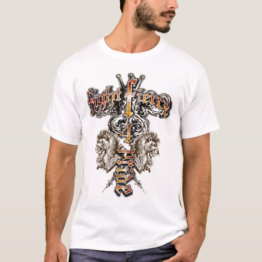 T-shirt de fierté de FightFierce 4 (Devant)