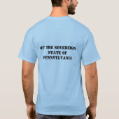 T-shirt de fierté de la Pennsylvanie (Dos)
