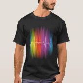 T-shirt de fierté de Lgbt - impulsion (Devant)