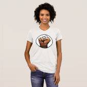 T-shirt de fierté des gens de couleur (Devant entier)