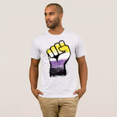 T-Shirt de Fierté Non Binaire (Devant entier)