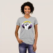 T-Shirt de Fierté Non Binaire (Devant entier)