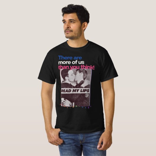 T-shirt de fierté queer (Devant entier)