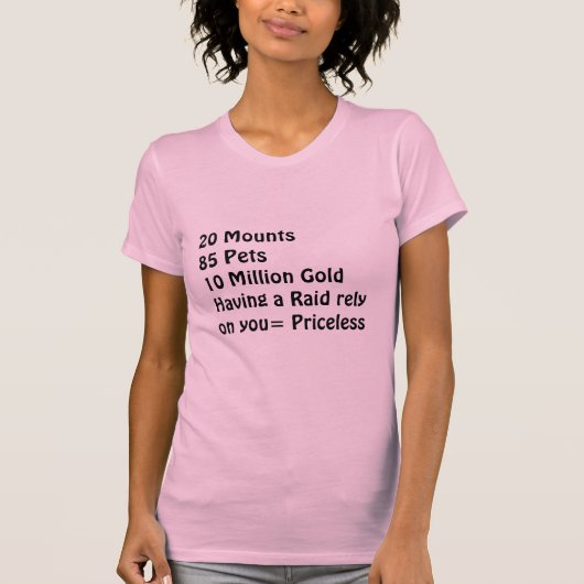T-shirt de fille de Gamer (Devant)